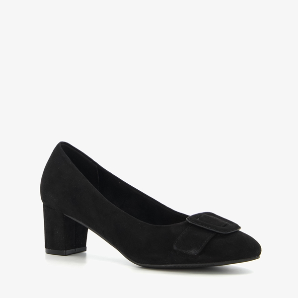 Nova dames pumps met gesp zwart