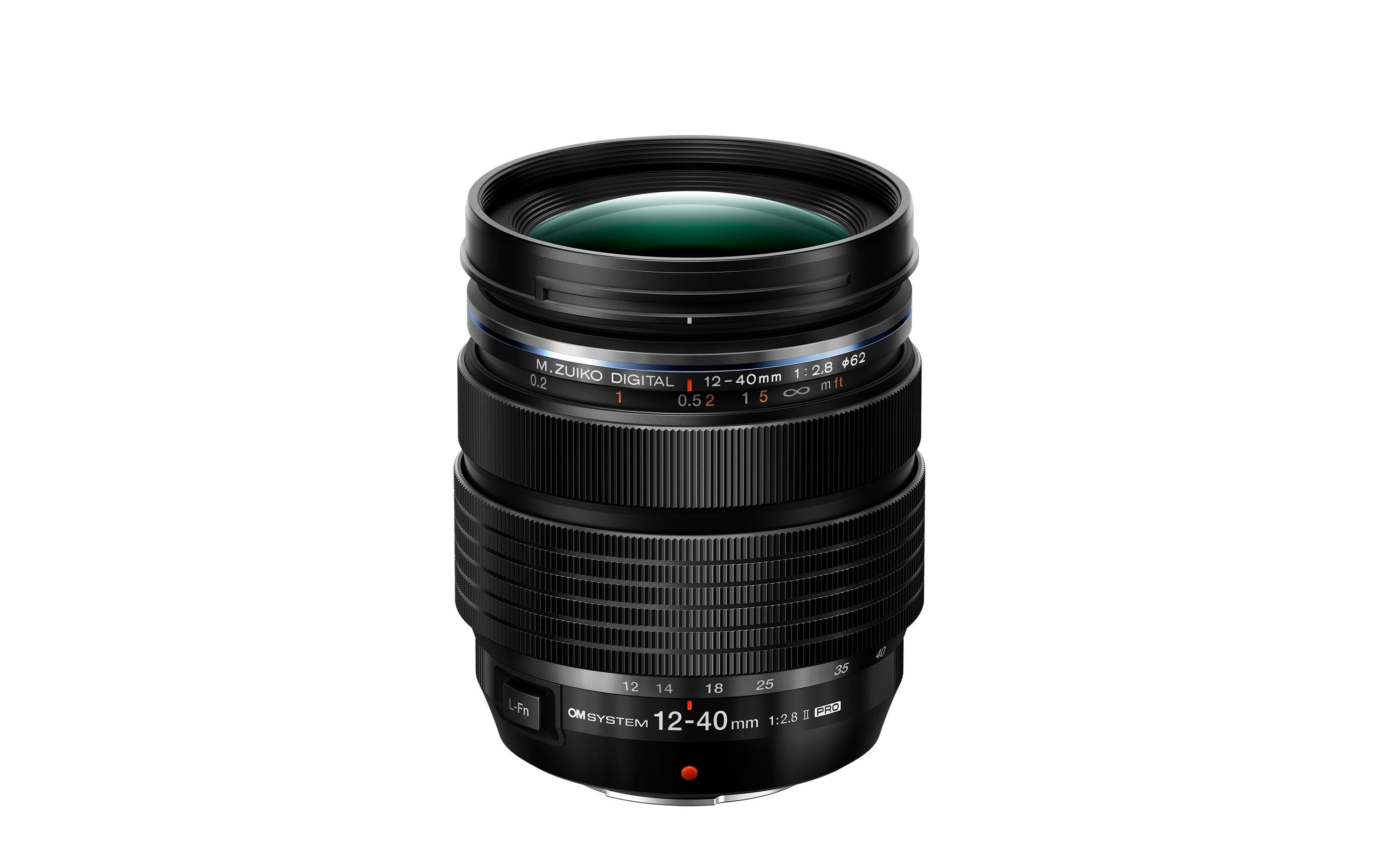 Zoomobjektiv M.ZUIKO ED 12-40mm F2.8 PRO II – MFT<br>M.Zuiko Digital ED 12-40 mm F2.8 PRO II