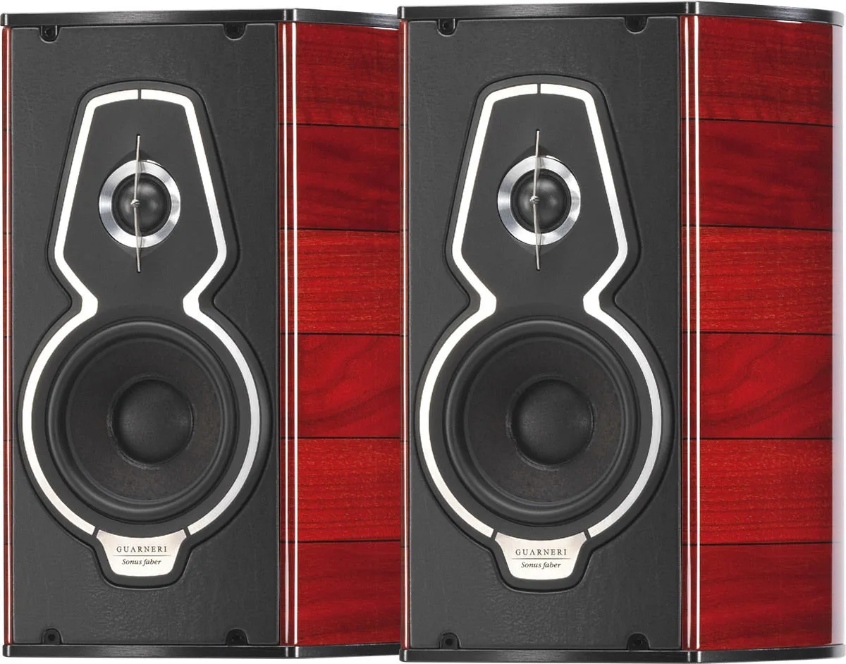 Sonus Faber Guarneri Tradition Rouge (la paire) Enceintes bibliothèque