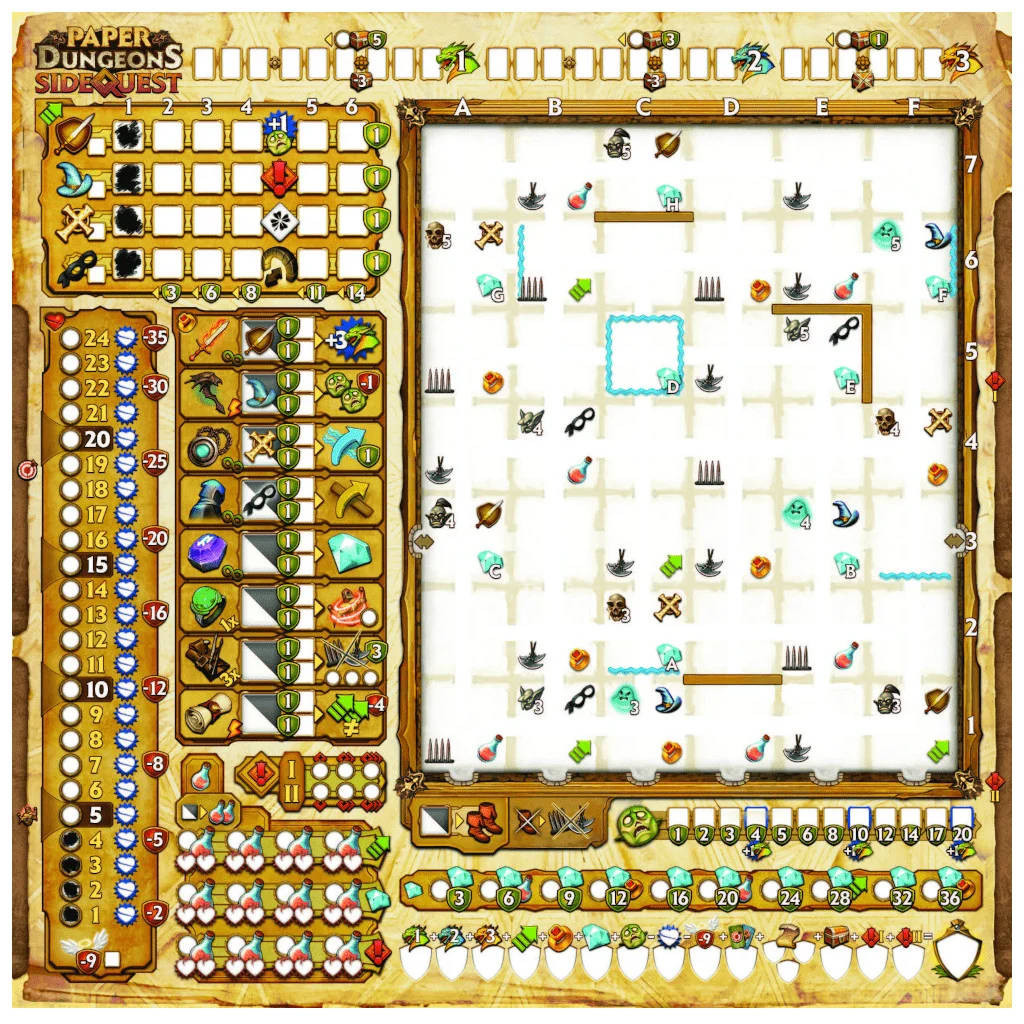Paper Dungeons - Side Quest
