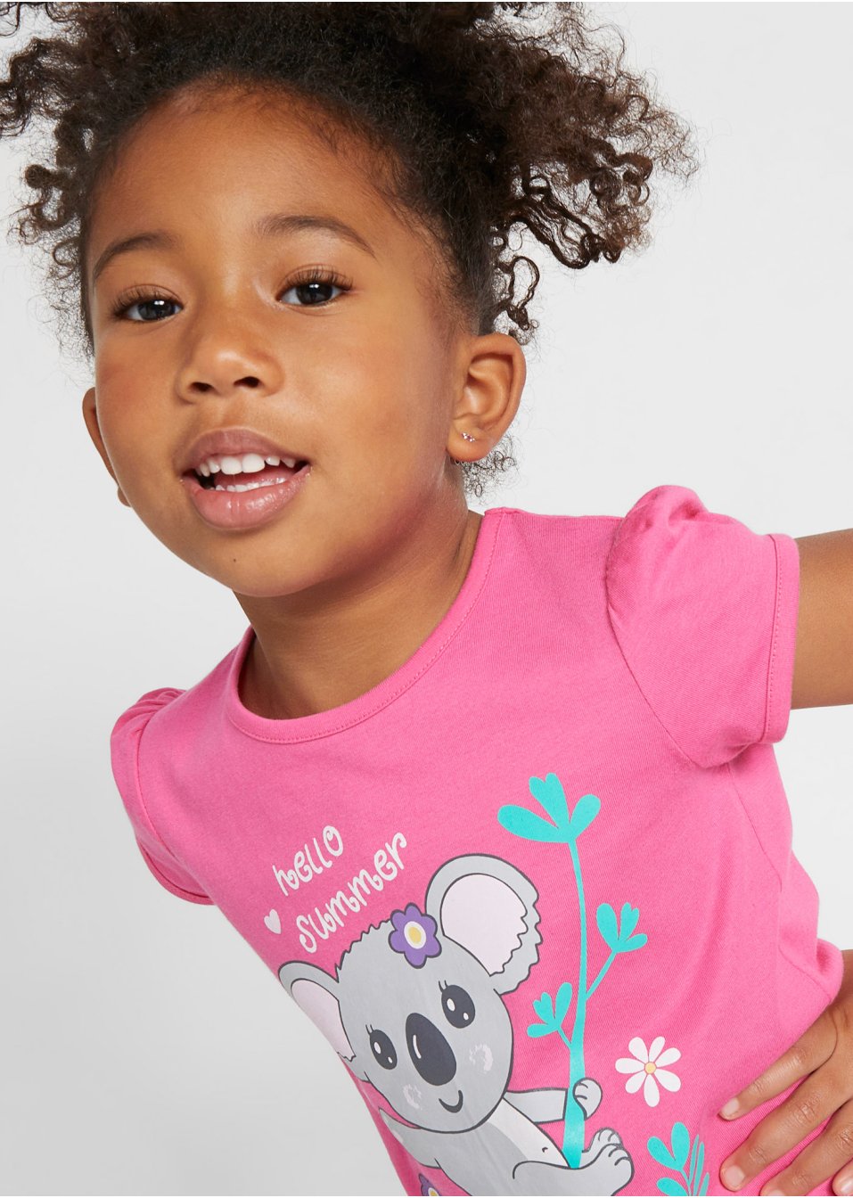 Lot de 2 T-shirts fille