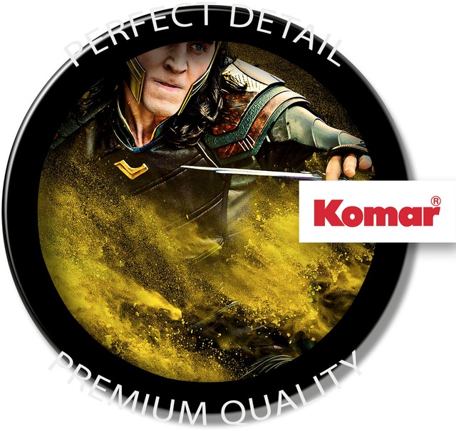 Komar Fototapete »Digitaldruck Vlies -  Loki Yellow Dust - Grösse 200 x 250 cm« bedruckt glatt Kinderzimmer