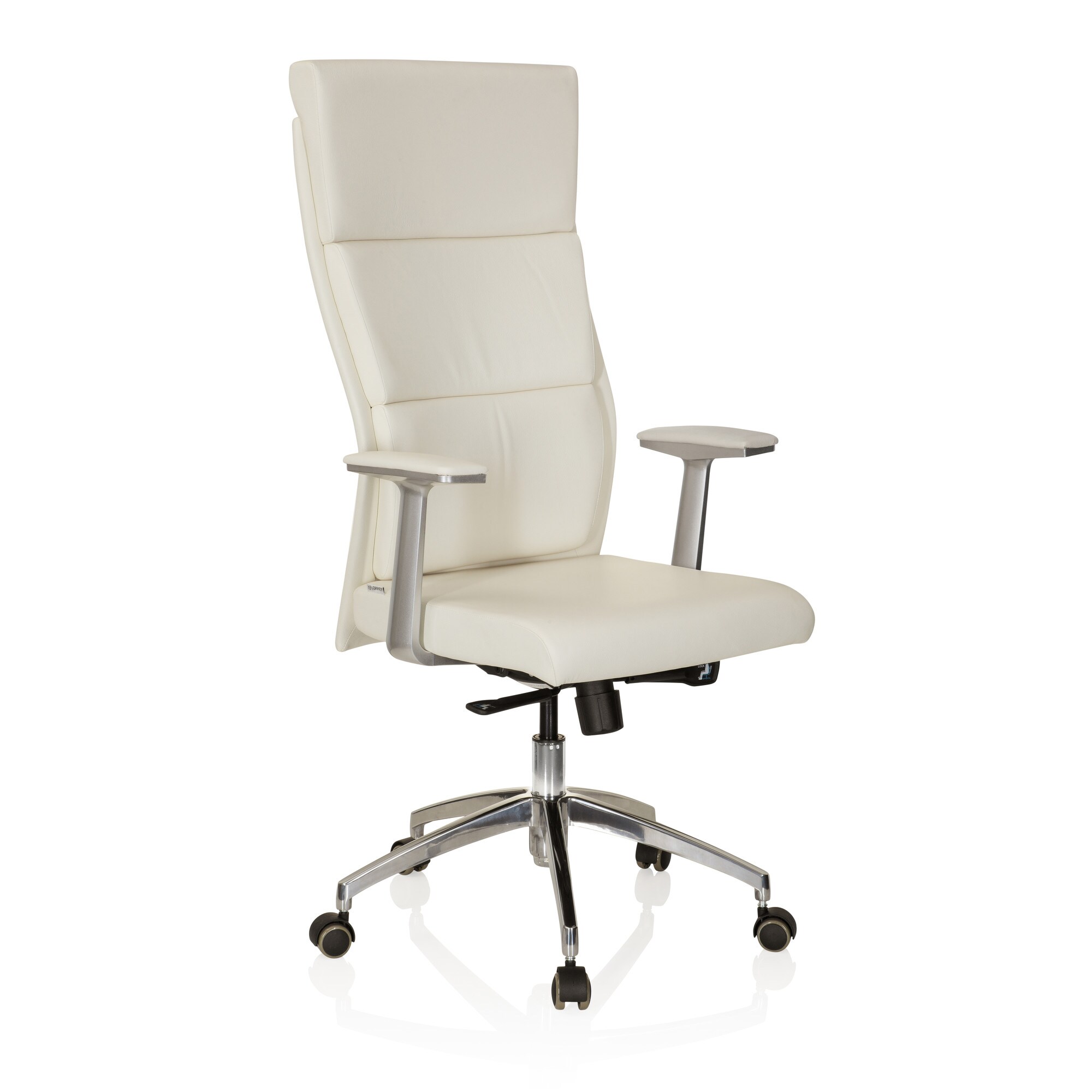 Luxus Chefsessel MONZA 20 Leder mit Armlehnen hjh OFFICE