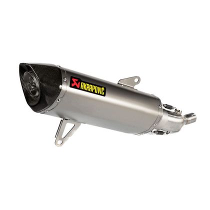 Silencieux Akrapovic Inox embout carbone