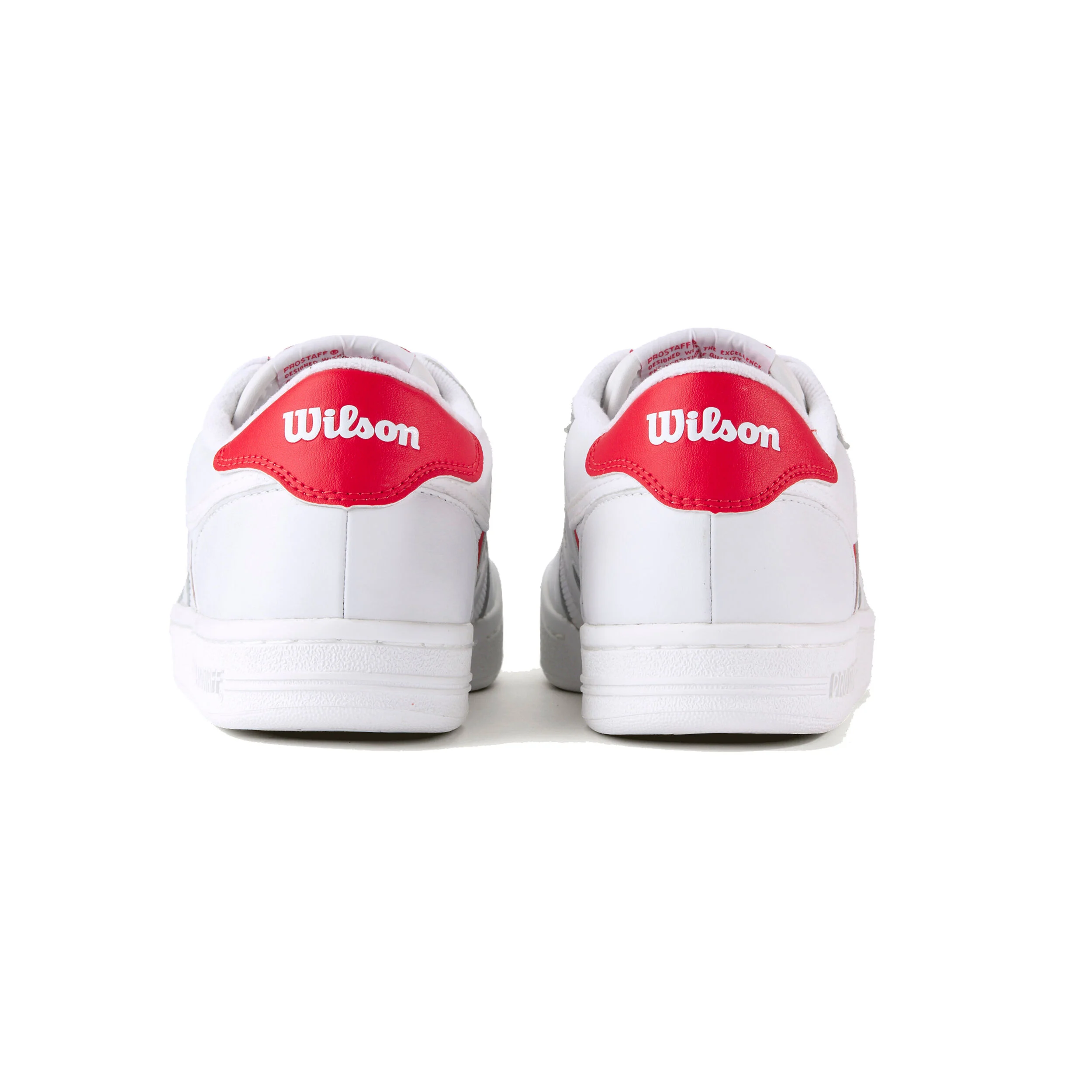 Wilson Pro Staff 87 Baskets Hommes - Blanc , Rouge