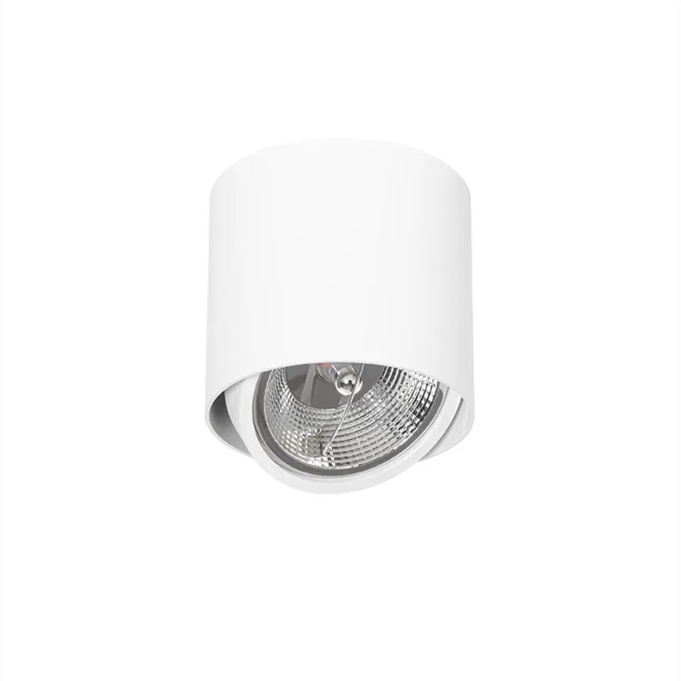 Qazqa opbouwspots impact wit gu10