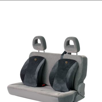 Defa ergonomische lendensteun zwart