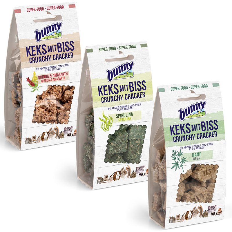 Bunny Crunchy Cracker Superfood pour rongeur et lapin