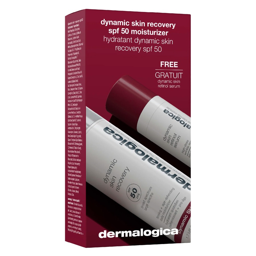 Dermalogica Dynamic Skin Recovery SPF50 + Dynamic Skin Retinol Serum Set