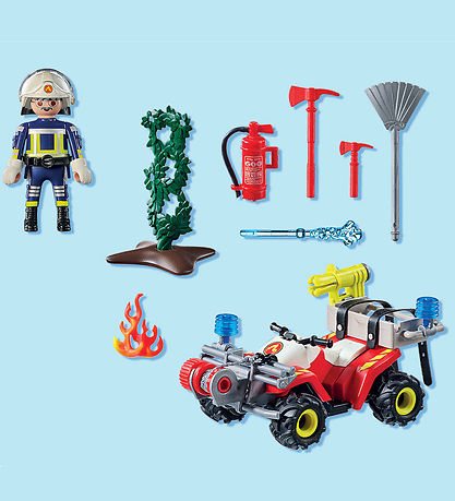 Playmobil Action Heroes - Feuerwehr-Quad - 71825 - 47 Teile