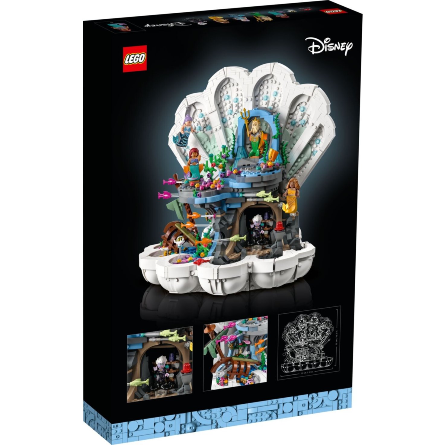 LEGO® Disney 43225 Arielles königliche Muschel (LEGO® Rare Set)