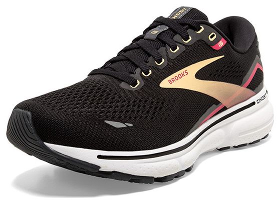 Chaussures Running Brooks Ghost 15 Noir Rose Femme