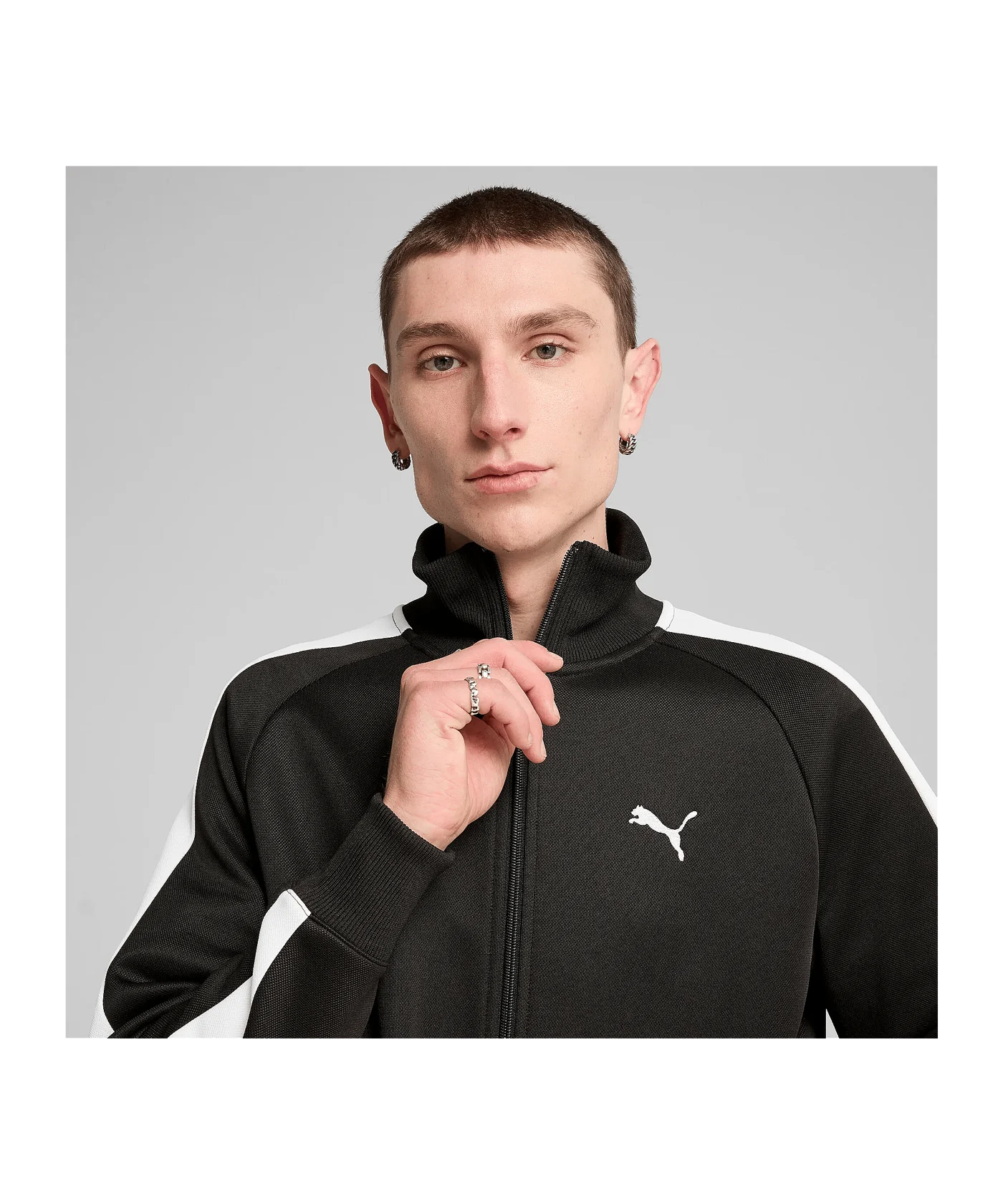 PUMA T7 Always On Track Jacke Schwarz F01