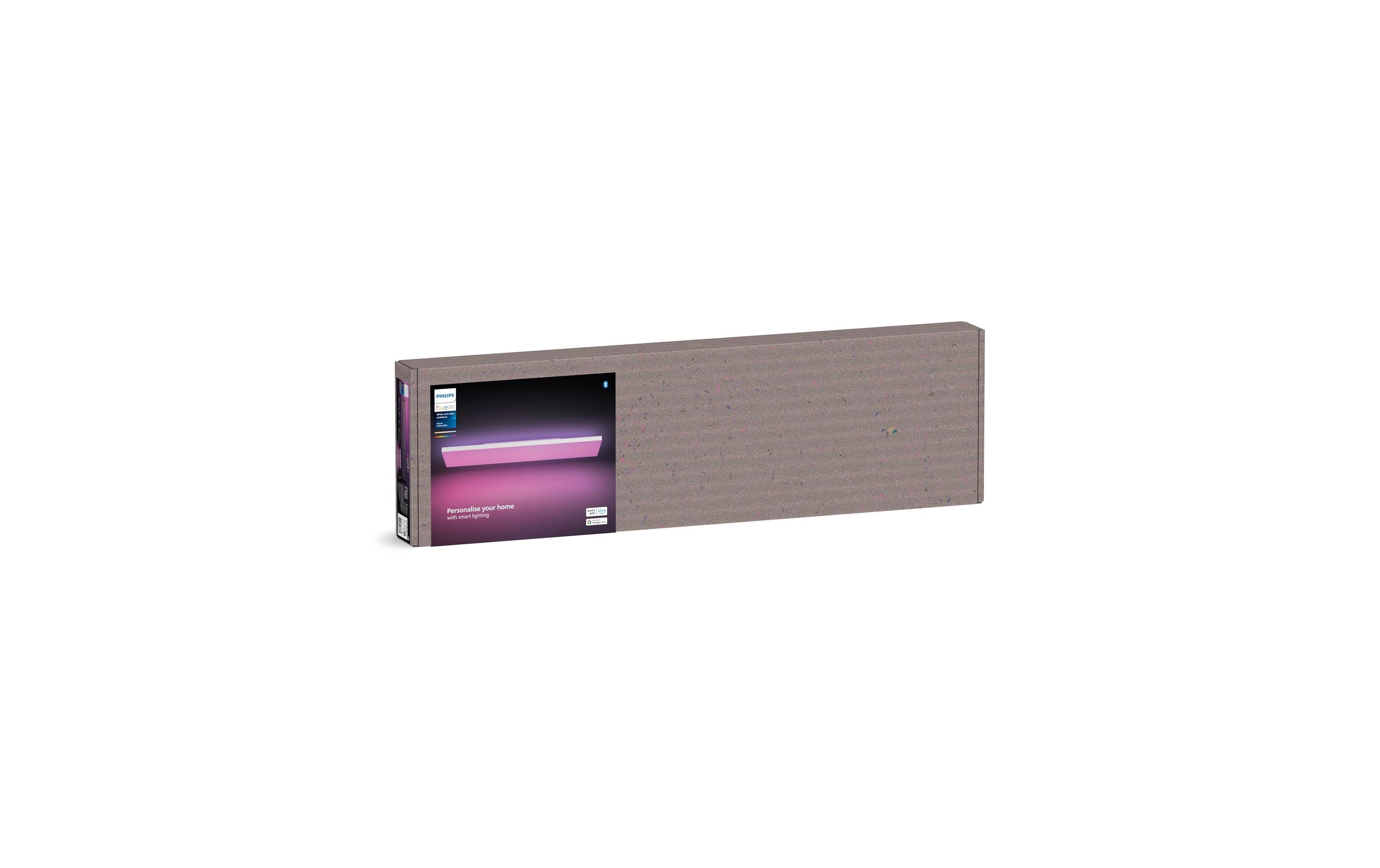 Deckenleuchte White & Color Ambiance Datura 1200 x 300 mm<br>Smartes Deckenpaneel mit Hintergrundbeleuchtung
