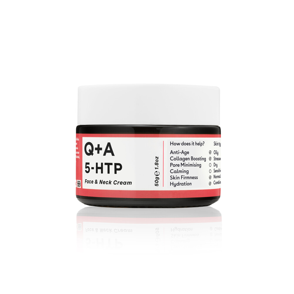 Q+A 5-HTP Face & Neck Cream50 gr