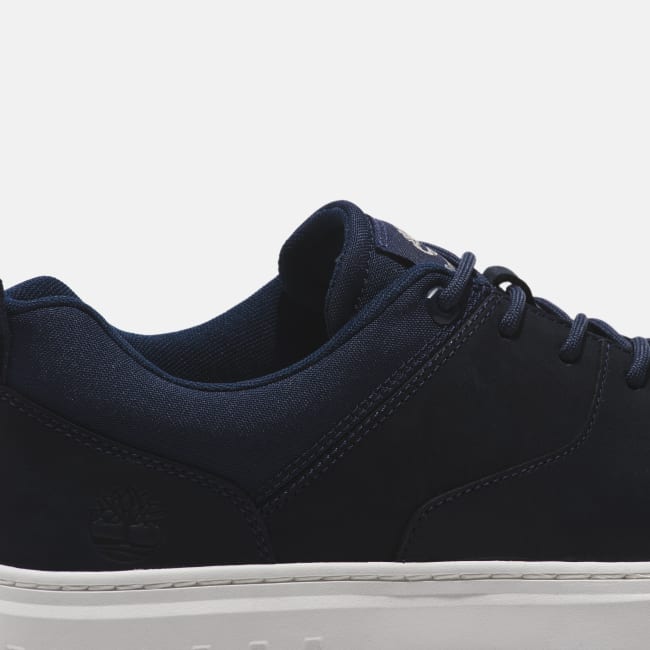 Oxford in Pelle Maple Grove da Uomo in blu                marino