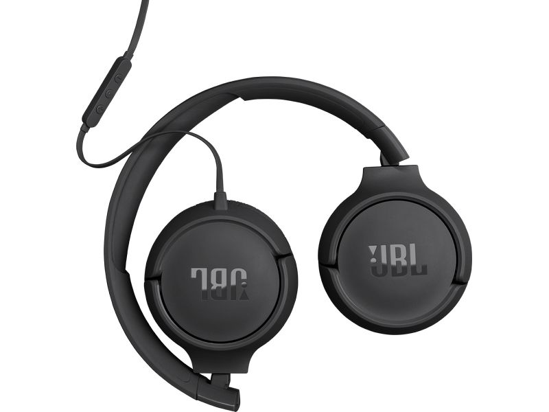 JBL On-Ear-Kopfhörer Tune 520C USB-C Schwarz Kabelgebundener Hi-Res-On-Ear-Kopfhörer