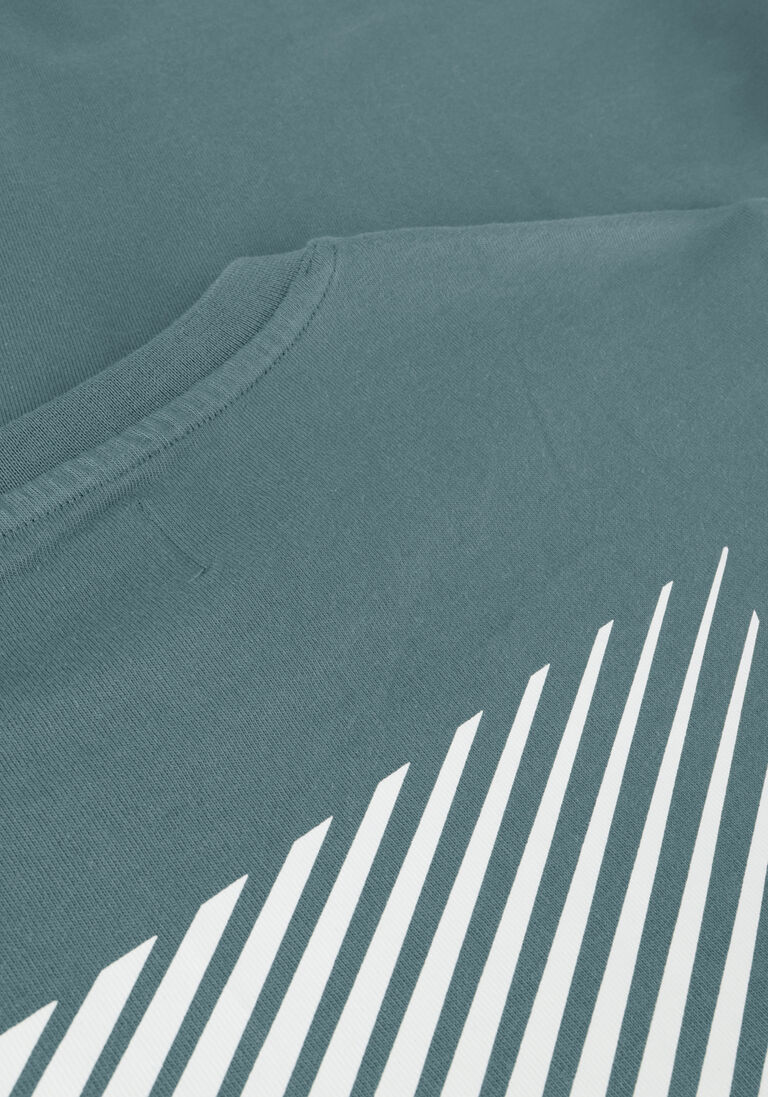 PURE PATH groene pure path t-shirt tshirt with front and back print
