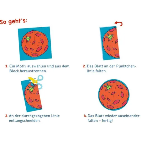 Coppenrath Verlag Ich kann mit der Schere schneiden: Weltall (Mini-Künstler)