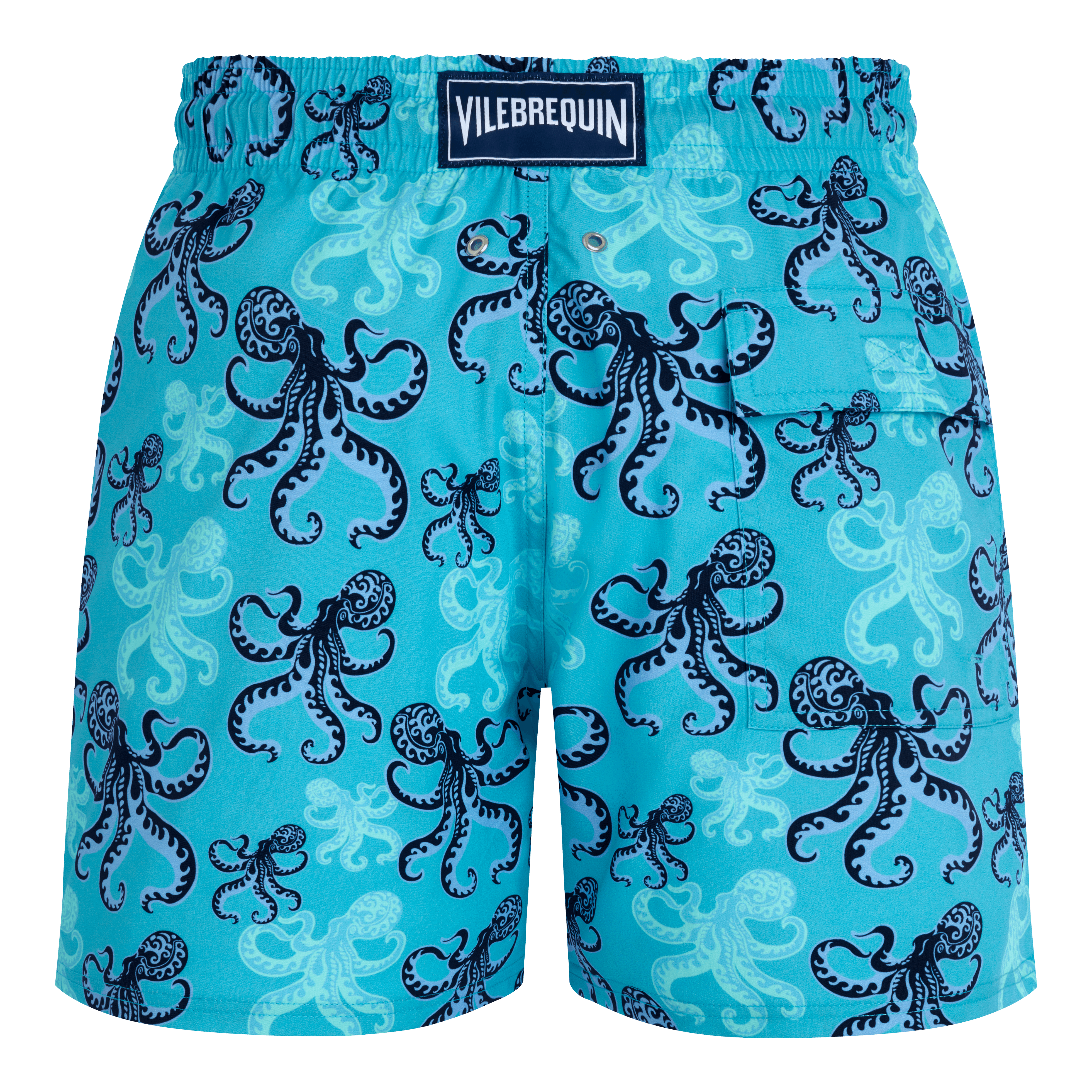 Maillot de Bain Court Stretch Homme Poulpes