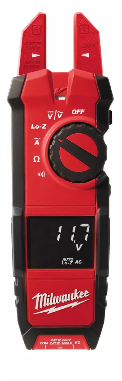Milwaukee 2205-40 True-RMS spanningstester voor elektriciens - AC/DC 1000V & AC 200A