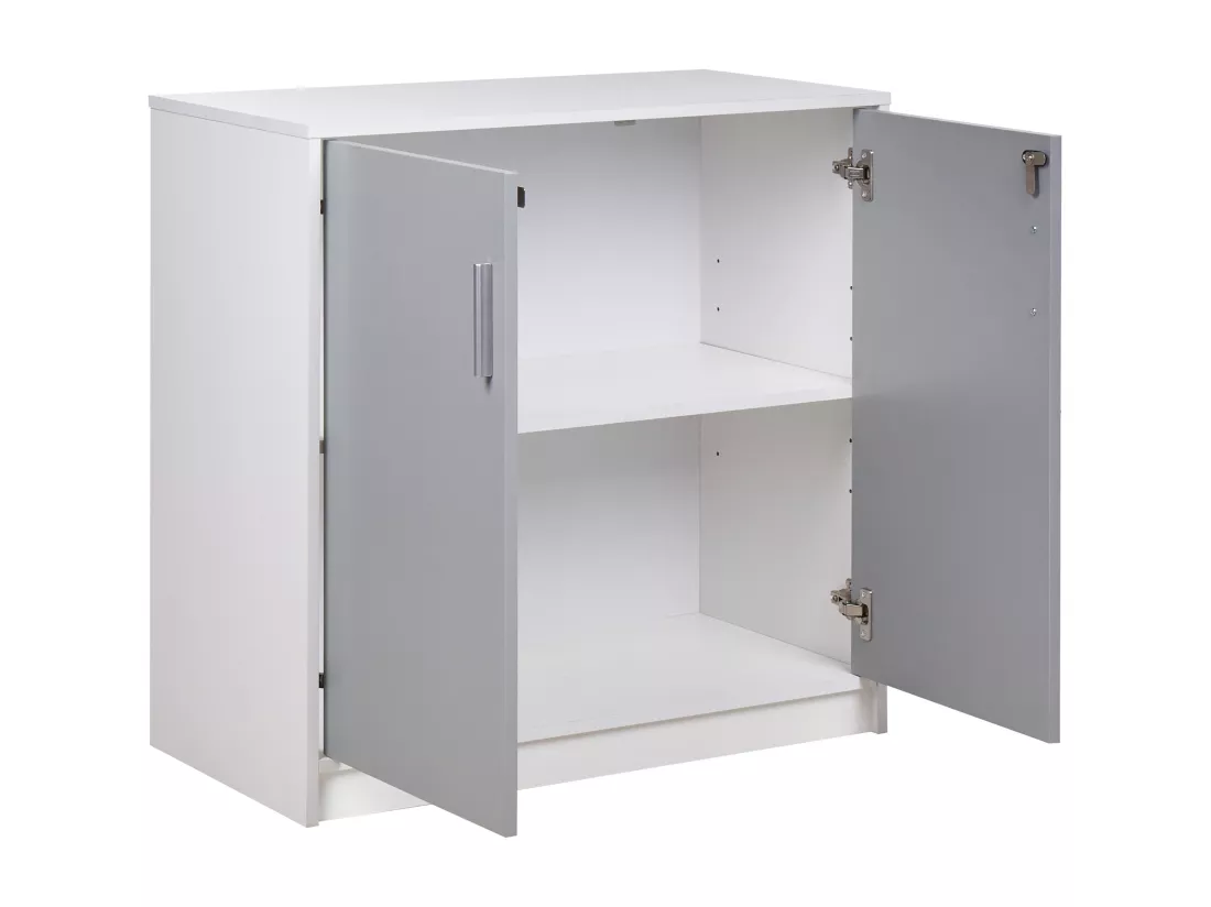 Meuble de rangement ZEHNA Gris clair