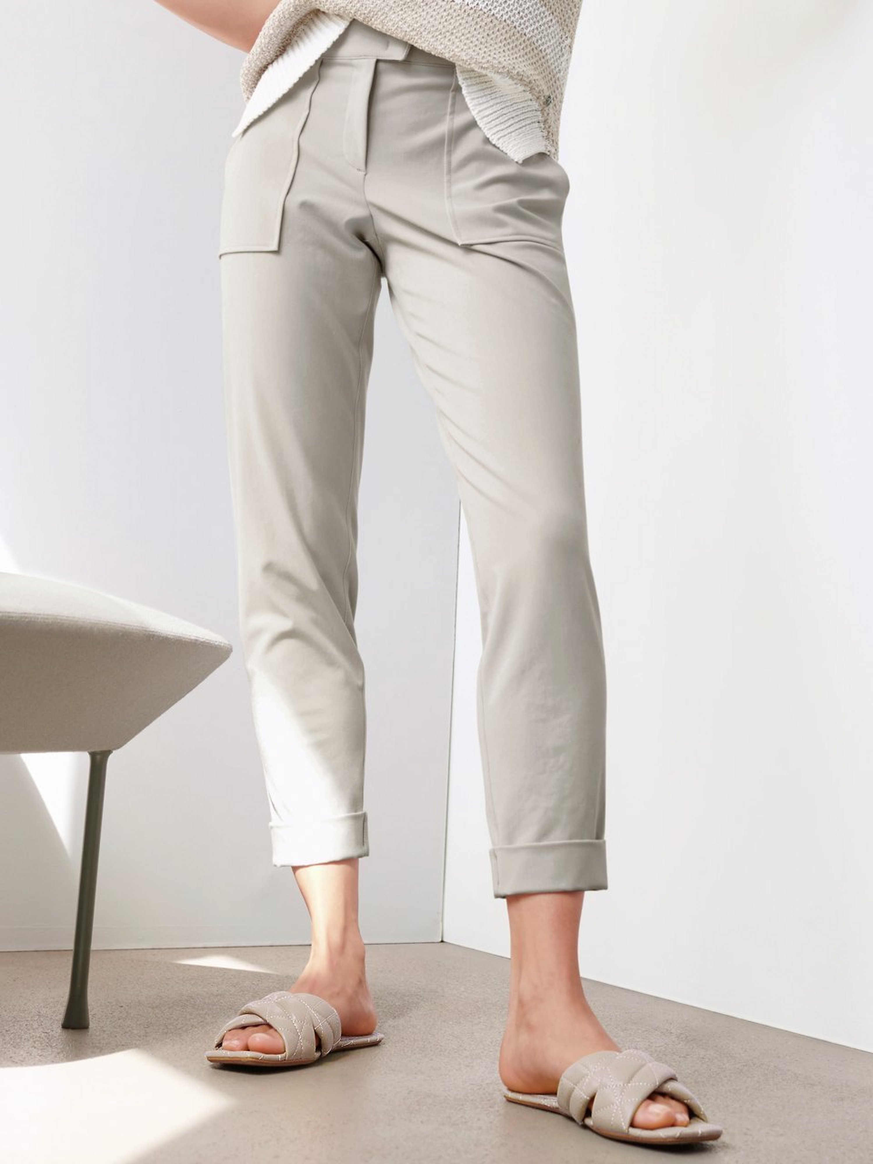 Knöchellange Hose