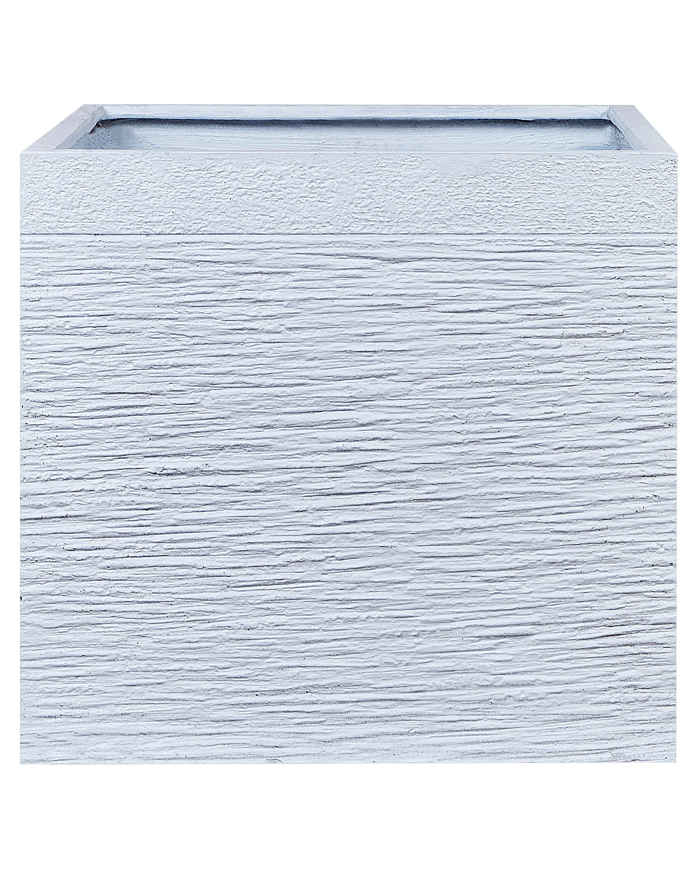 Bloempot PAROS 50 cm Wit