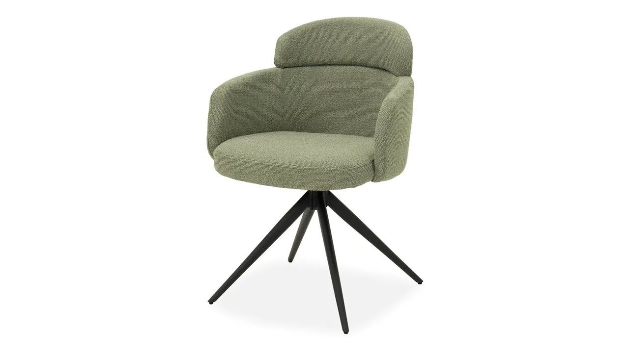 Eetkamerstoel Pixie 74 Olive Aldis B56 x D60 x H80 cm