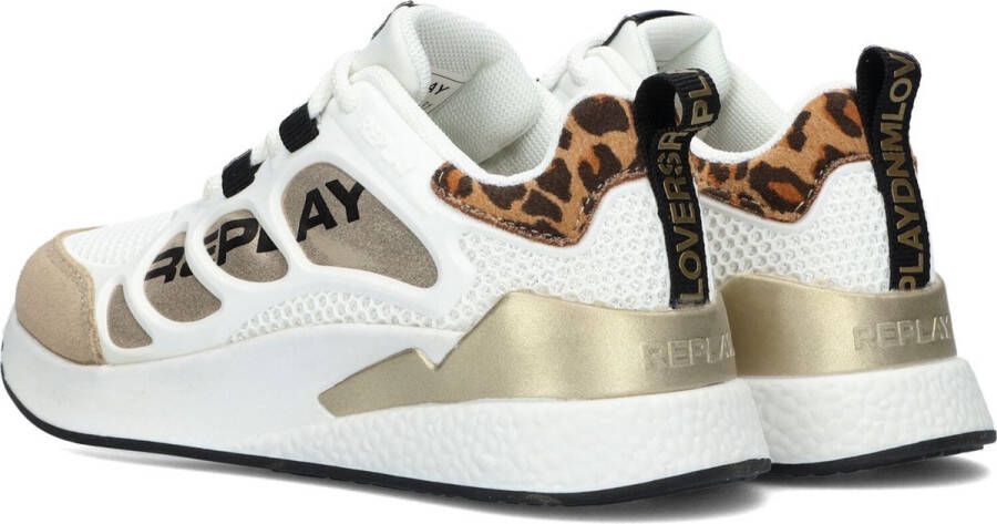 Replay Maze JR Suede JS540002S-3094 Beige Goud