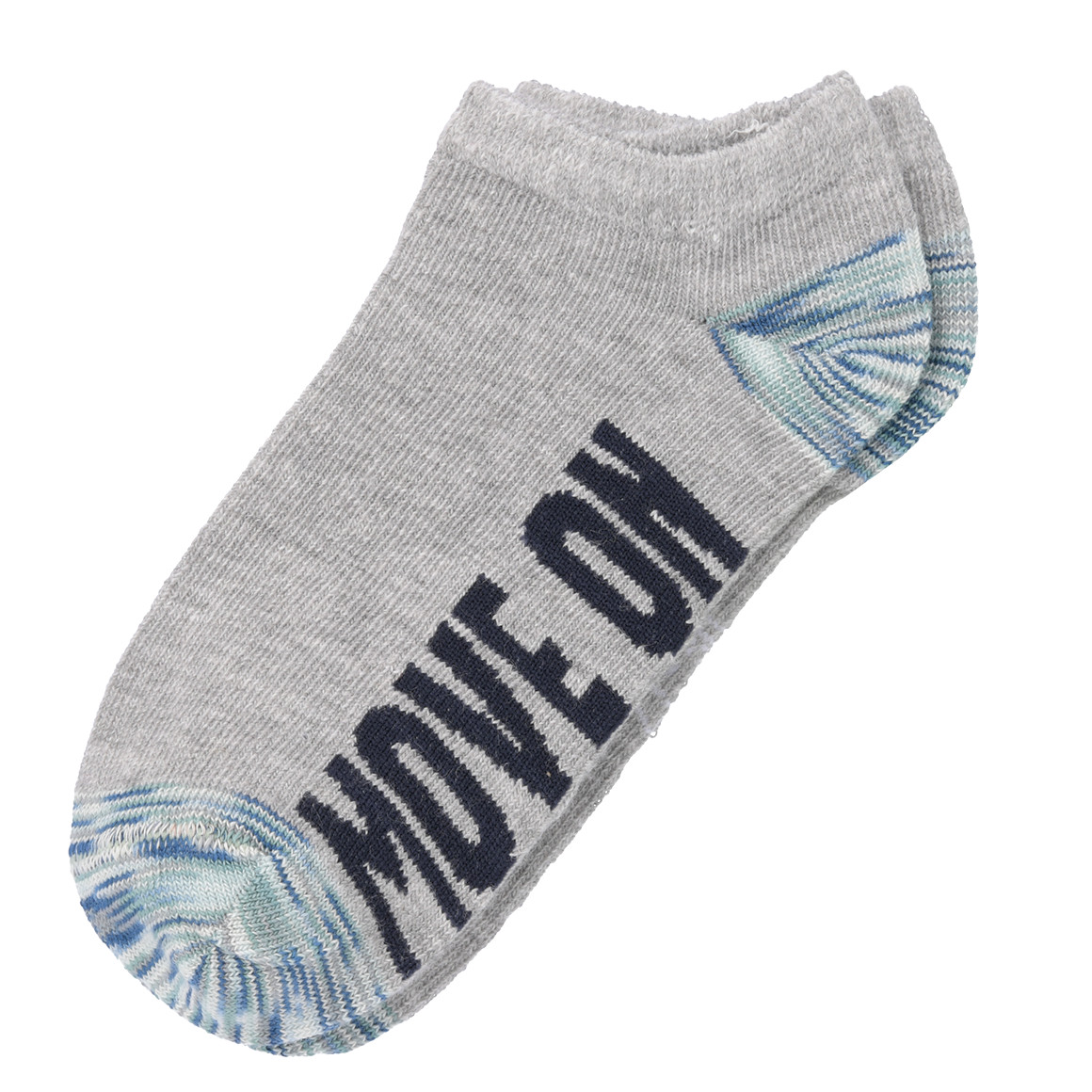 Topolino 3 Paar Jungen Sneaker-Socken im Set hellgrau / hellgrün / dunkelblau