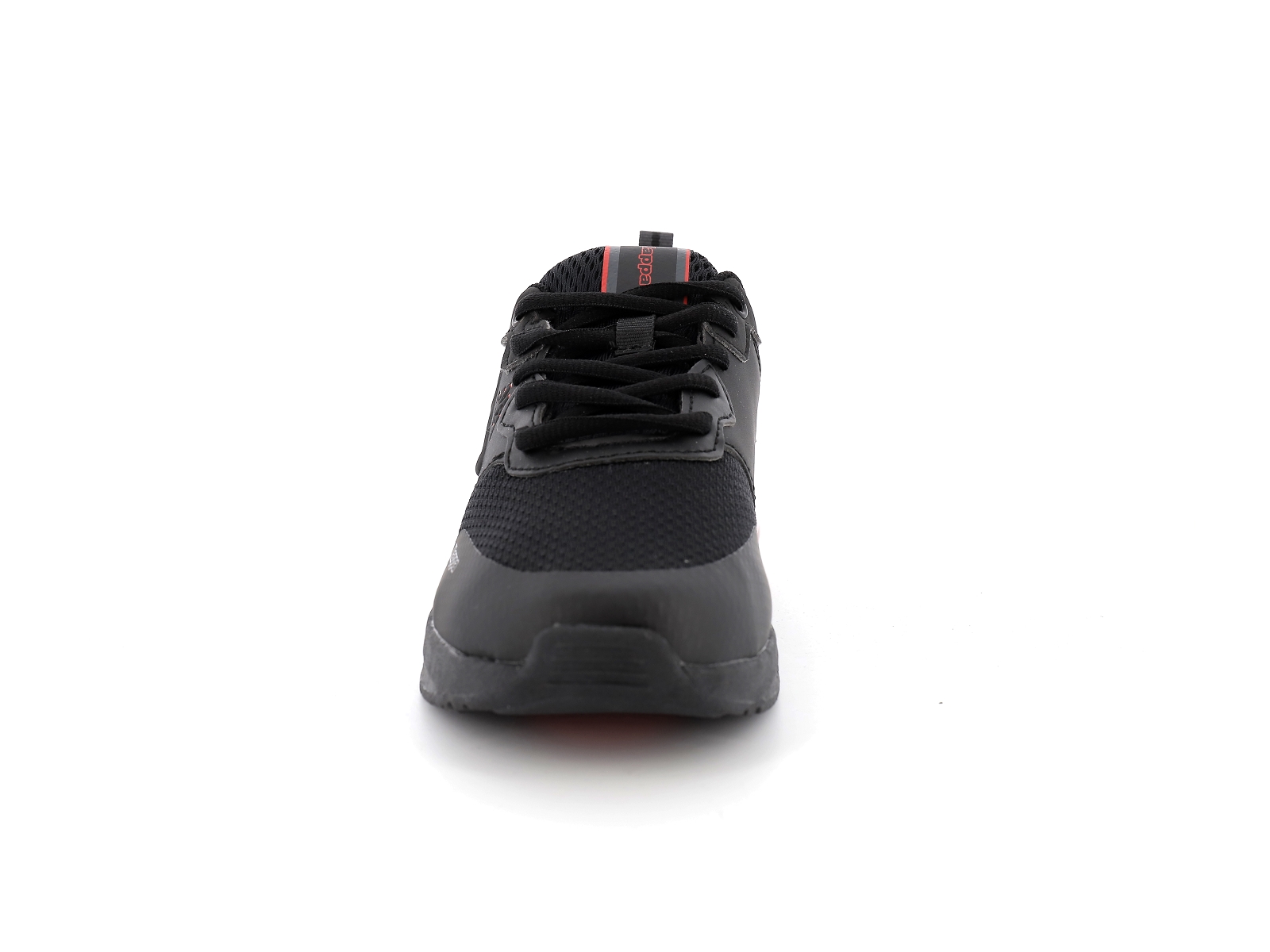 Kappa-33152YW Matières combinées Noir Rouge