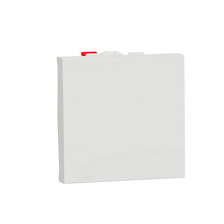 Poussoir Schneider Electric Unica Pro blanc