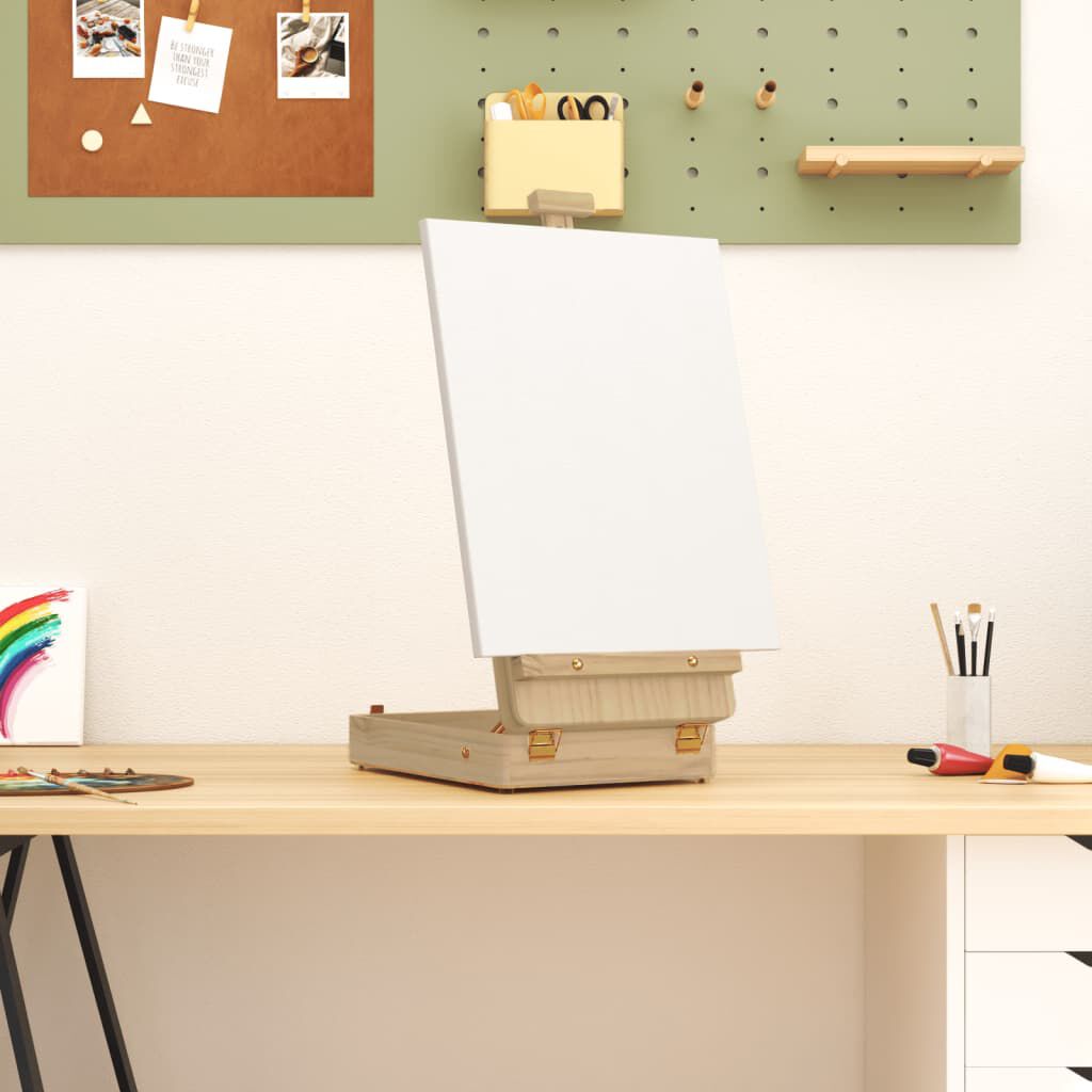 vidaXL Tafelezel, 27x43x68 cm, massief grenenhout