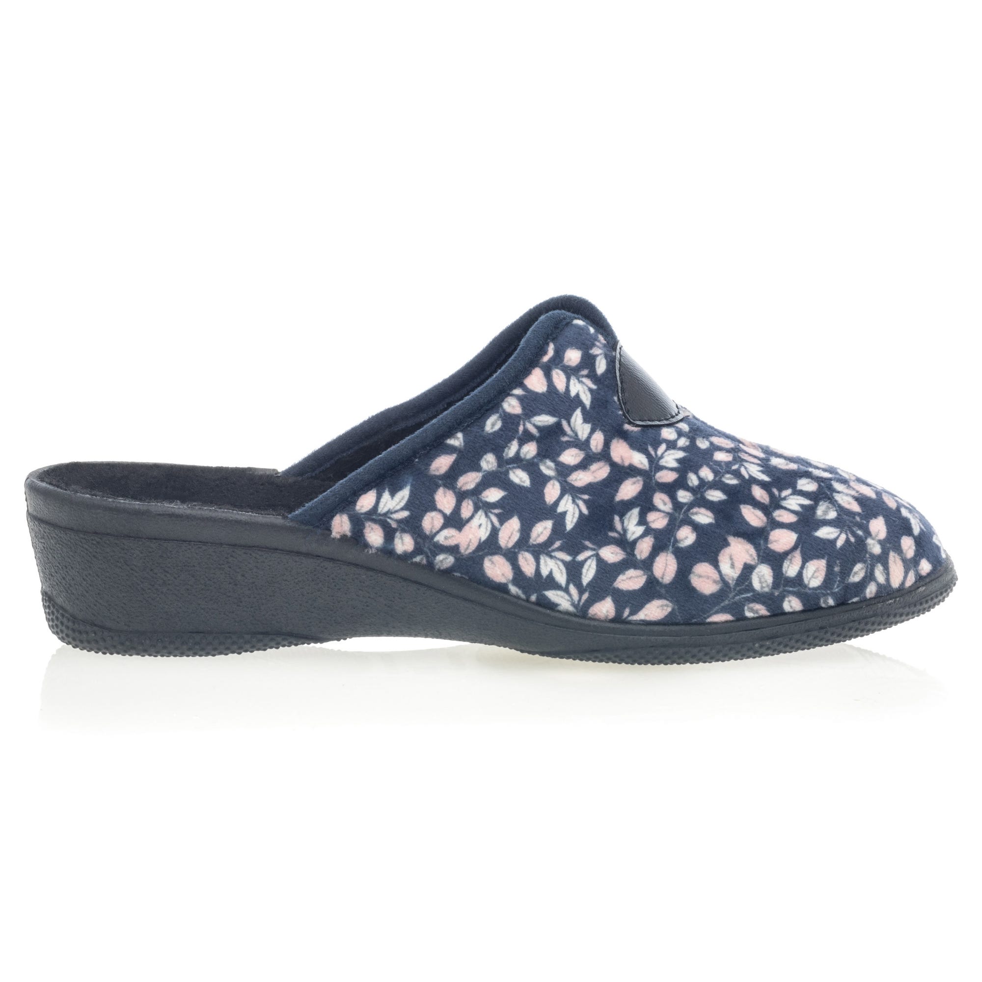 Pantoufles sabots Femme bleu marine