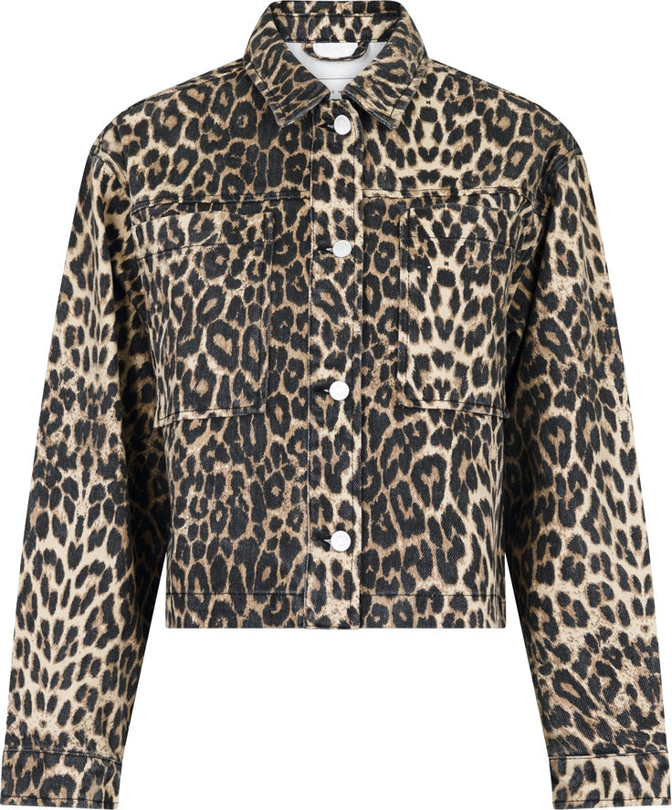 Neo Noir Emilia Leopard Jacket Leopard