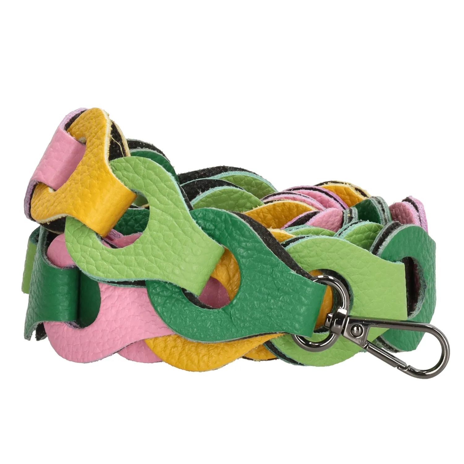 Charm London Anna Schouderband Groen – Roze – Geel