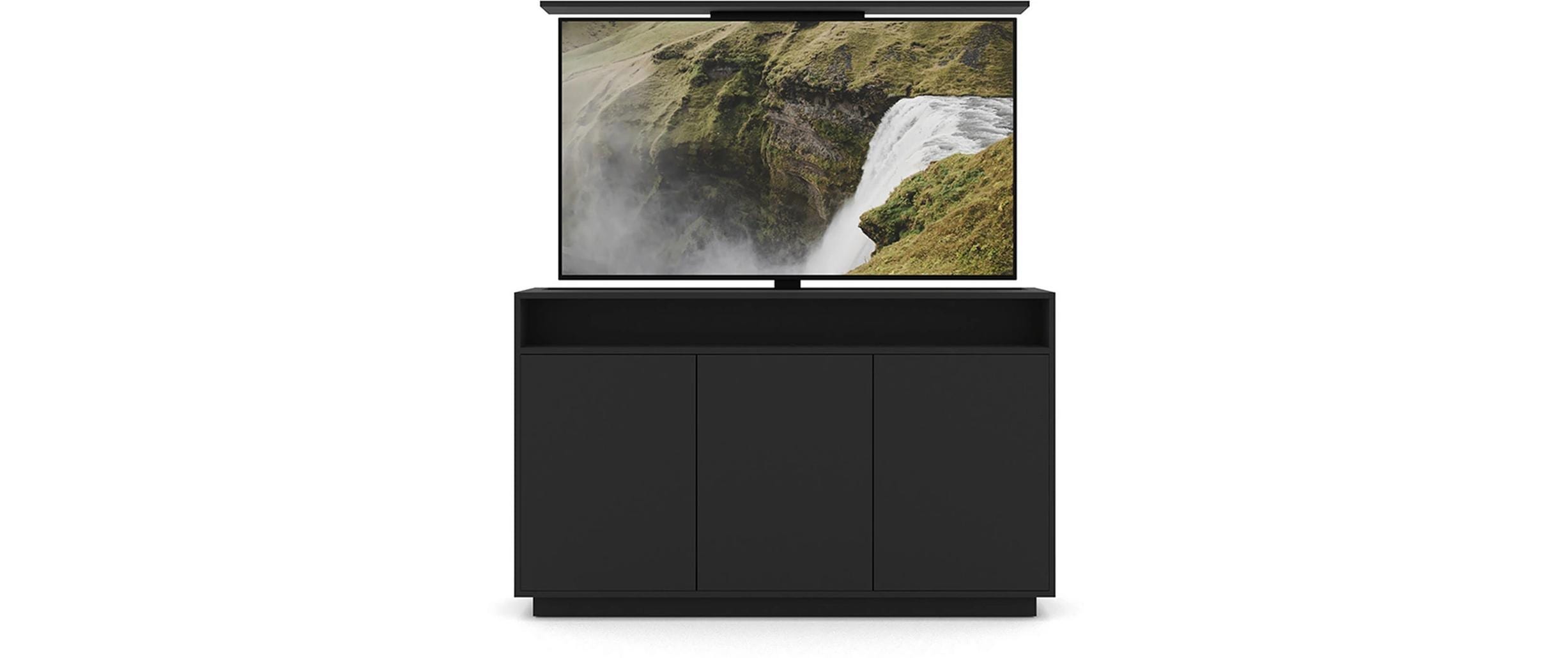 TV-Lift Möbel inkl. TV Liftsystem max. 50 kg<br>Schrank für TV-Geräte und Displays - 65