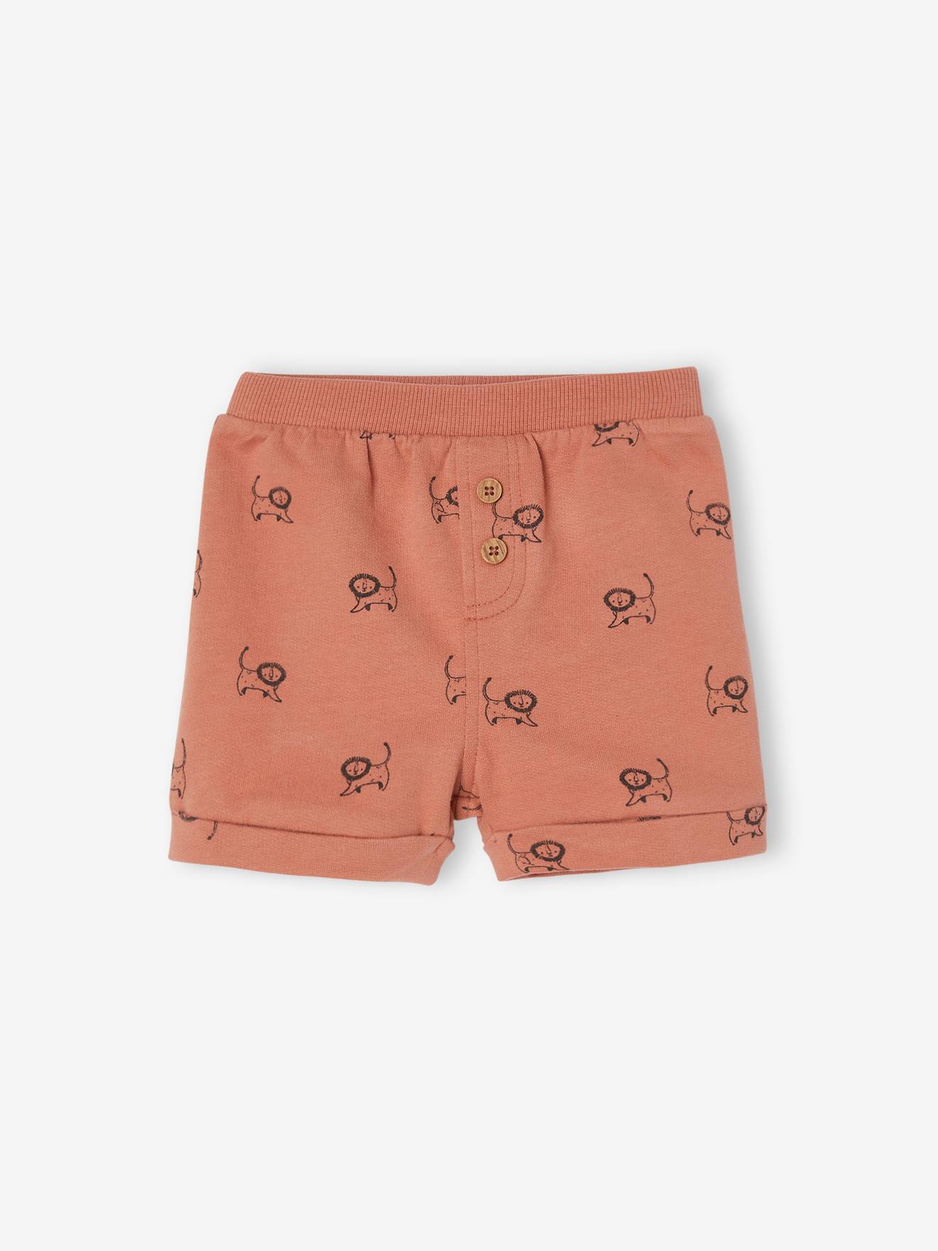 Pacote com 2 shorts de lã polar azul elétrico para bebês