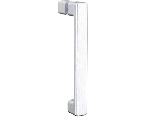 Jungborn douchedeur met zijwand SETTE, draaideur rechts, zijwand links, 75 x 75 cm, profielkleur zilver, helder glas met vuilafstotende coating en stanggreep