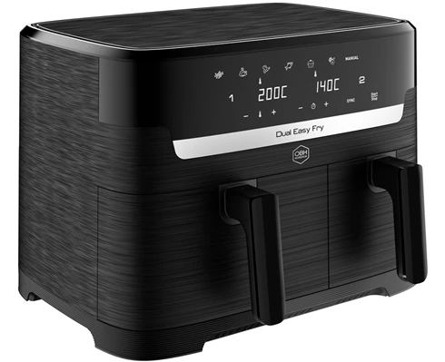 OBH Nordica Dual Easy Fry 8,3L (5,2 3,1L) Black