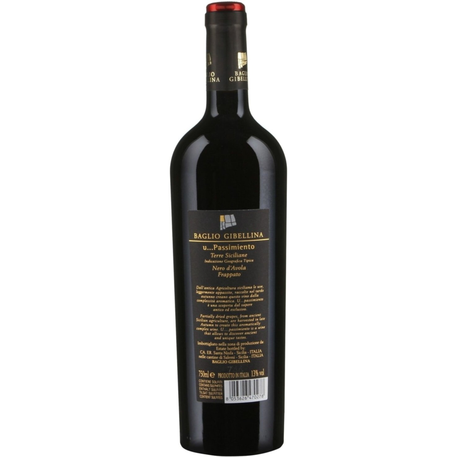 Terre Siciliane IGT Passimiento -75cl