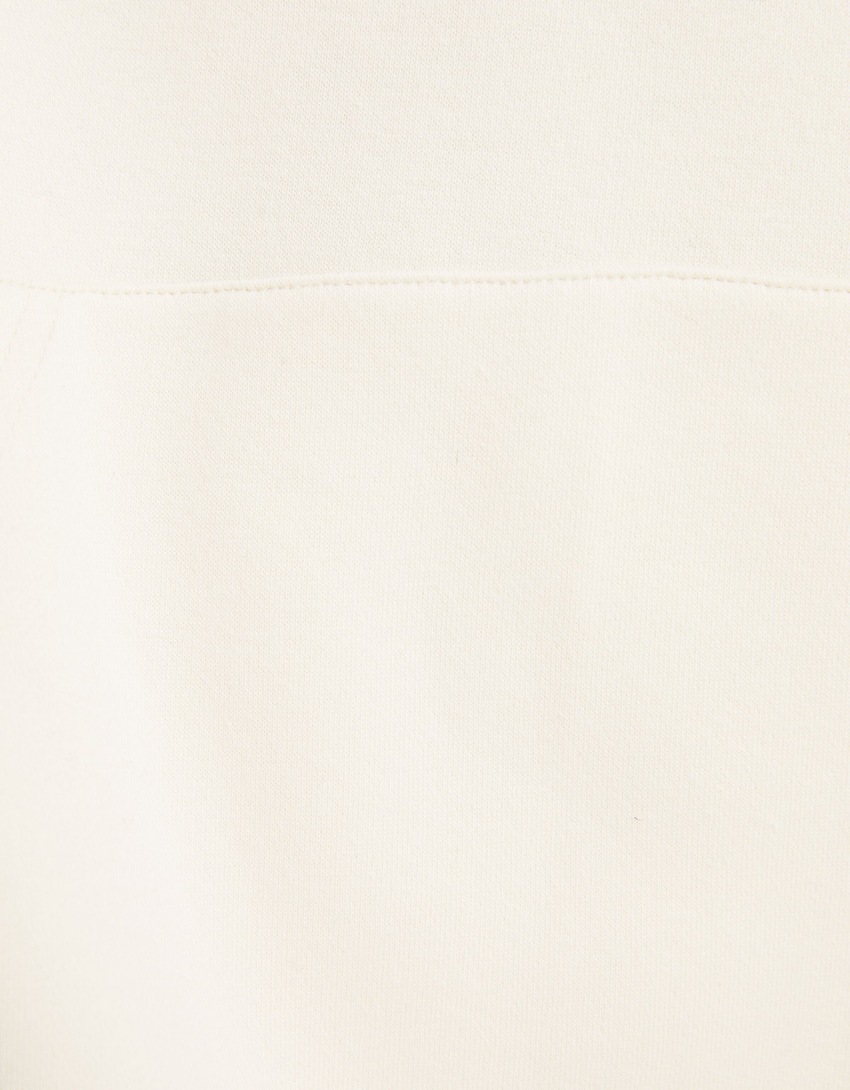 Moletom cropped