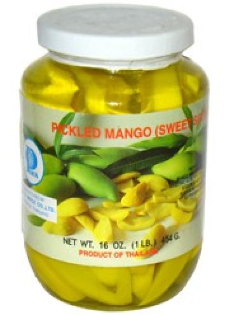 Penta Gepekelde Zoetzure Mango 454g