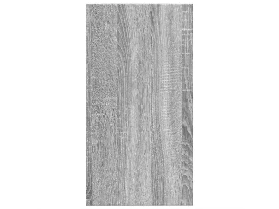 Armoire d'évier sonoma gris 63x29x55 cm bois d'ingénierie