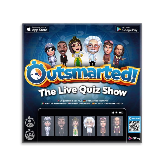 Outsmarted! - The Live Quiz Show - Interaktives Brettspiel