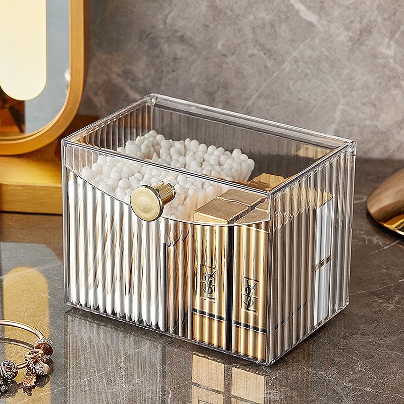 Cutie Pie - Transparante plastic bureau-make-up organizer (verschillende ontwerpen)