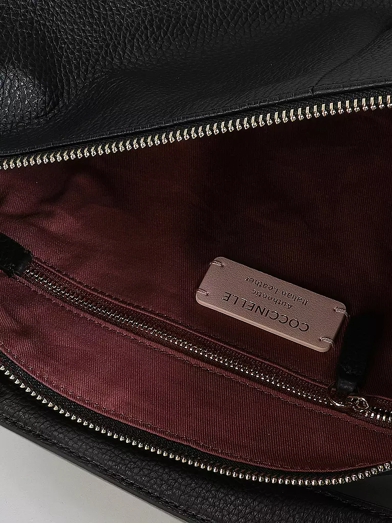 COCCINELLE Ledertasche - Hobo CAMPUS schwarz