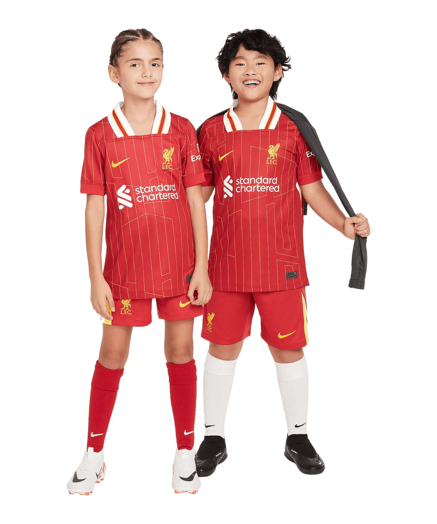Nike FC Liverpool Trikot Home 2024/2025 Kids Rot F688