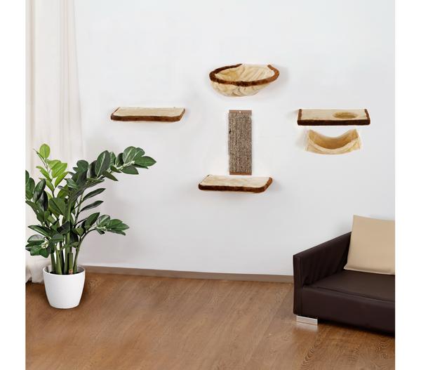 Silvio Design Katzen Kletterwand 6-teilig